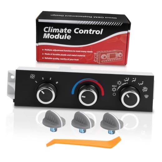 Climate Control Module Panel Fits for 1996-2014 Express 1500 | A/C 599-217