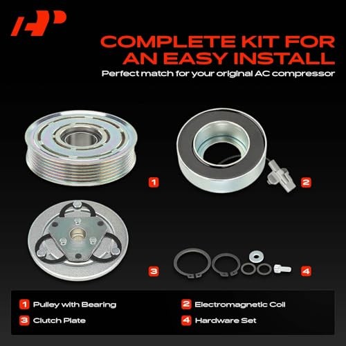 Mitsubishi Mirage Air Conditioner Compressor Clutch Kit