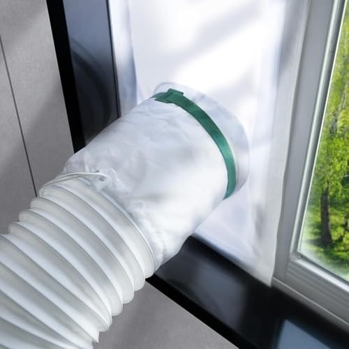 Universal Waterproof AC Window Vent Kit, Adjustable Length for Easy Installation