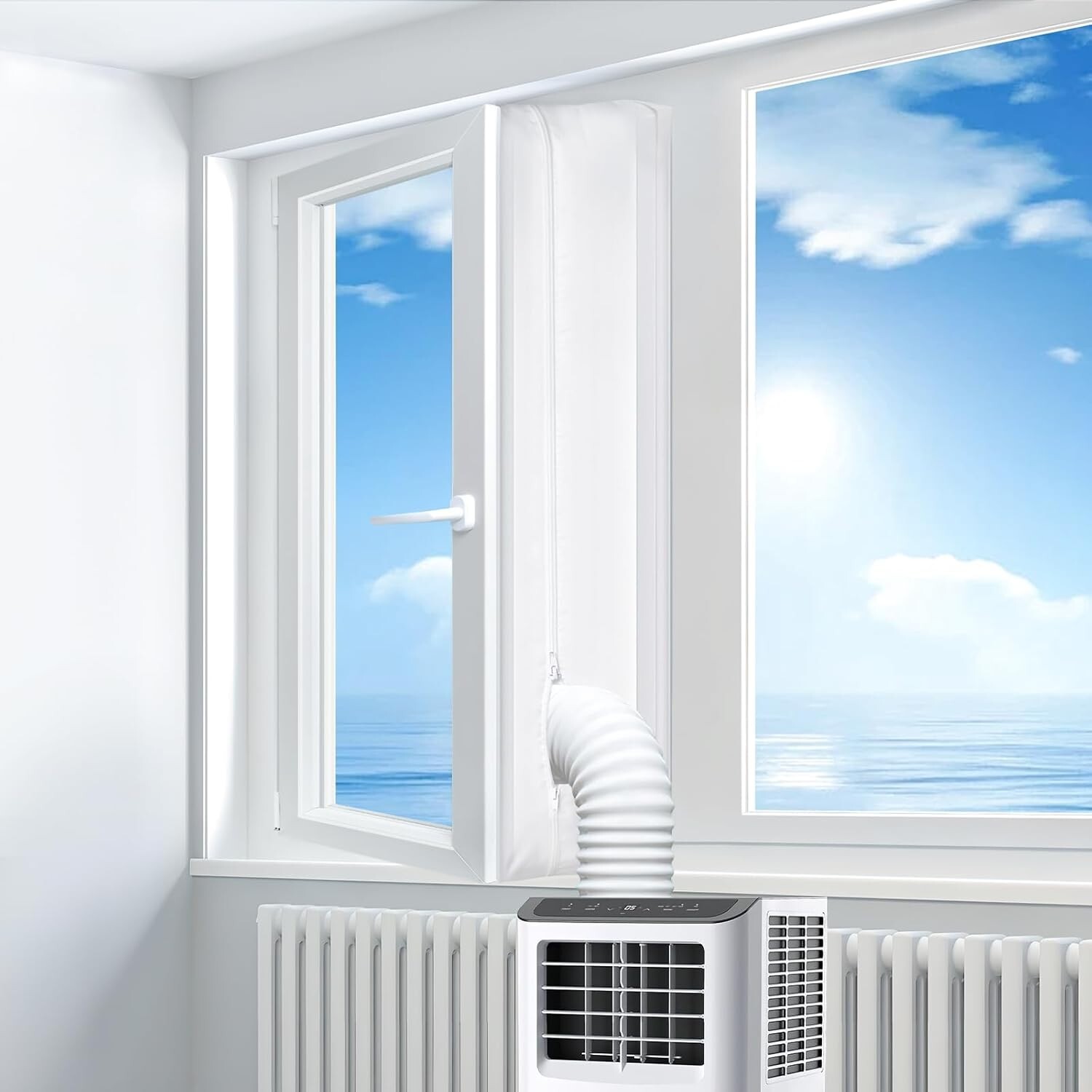Junta universal para ventana para aire acondicionado portátil, kit de junta para