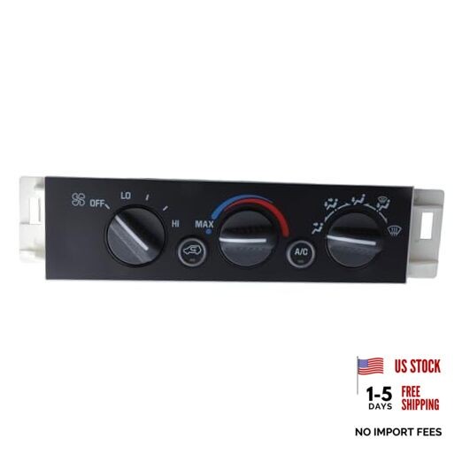 AC Heater Panel Climate Control Module Switch for Chevy GMC C1500 C2500 C3500