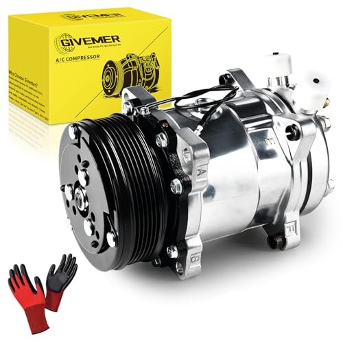Universal AC Compressor 6PK Sanden 508 5H14 R134A Serpentine Belt 12V | rapid