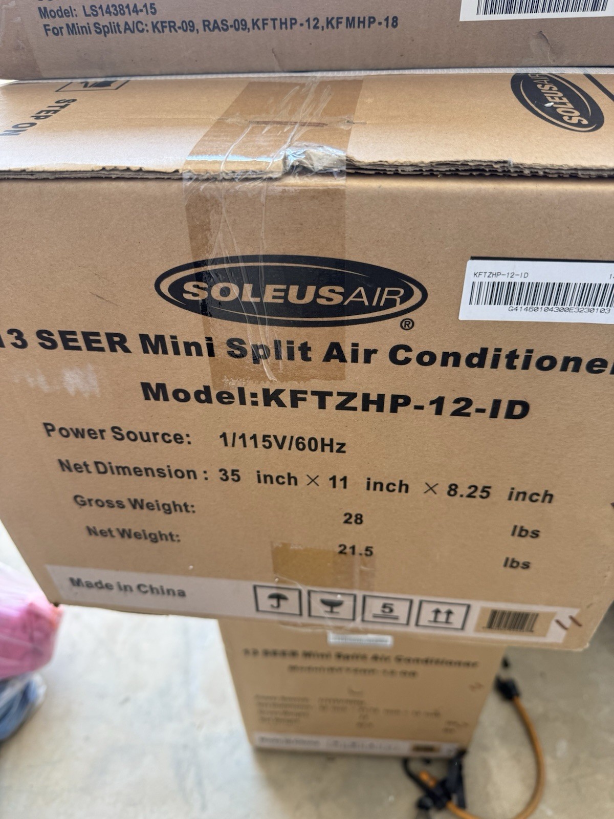 SoleusAir 13 SEER Mini Split Air Conditioner