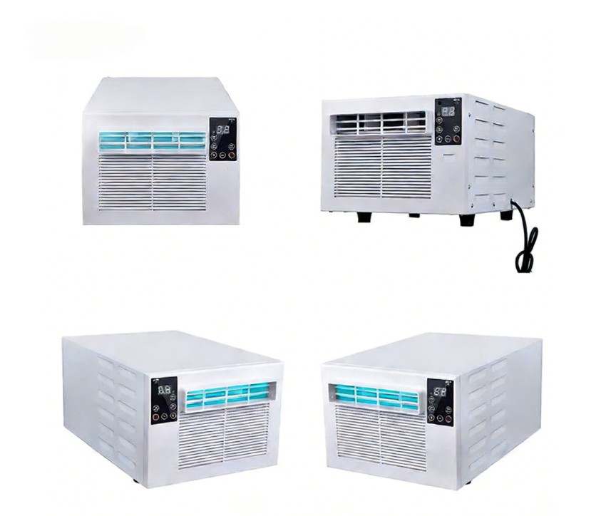 Mobile Small Air Conditioner Refrigerator Desktop With Remote Control 1876BTU