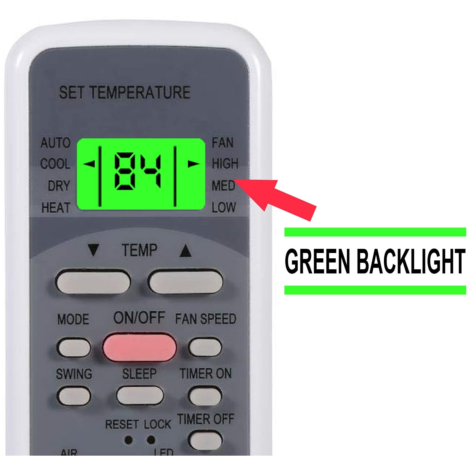 Replacement Air Conditioner Remote Control for Goodman Tgm Midea miller R51I4…
