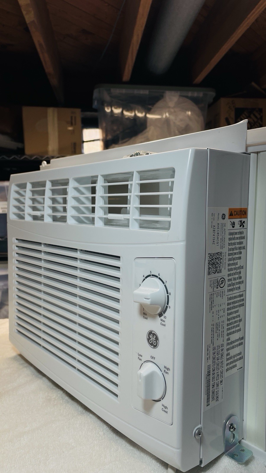 GE 5,000 BTU 115V Window Air Conditioner