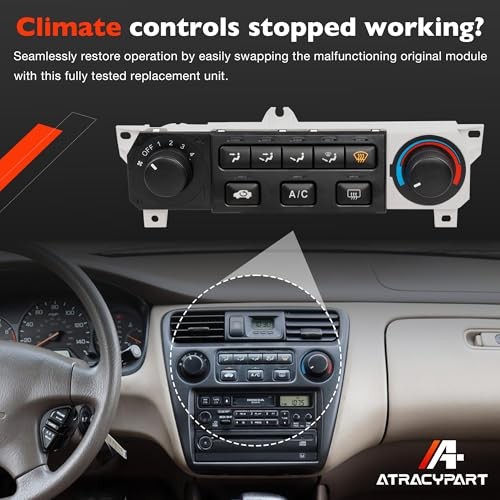 599-268 Climate Control Module A/C Heater Air Conditioning Panel 1998-2000
