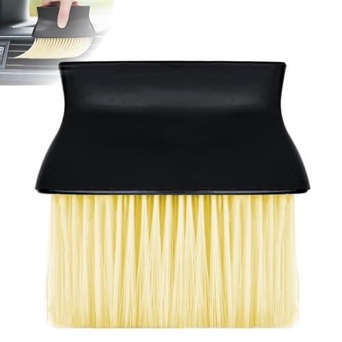 Car Interior Brush, Automotive Interior Dusting Brush, Car Interior Yellow
