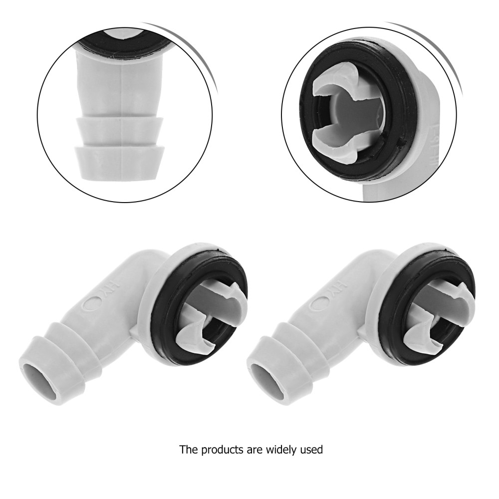 5Pcs Air Conditioner Drain Hose Elbow Connector for Diameter