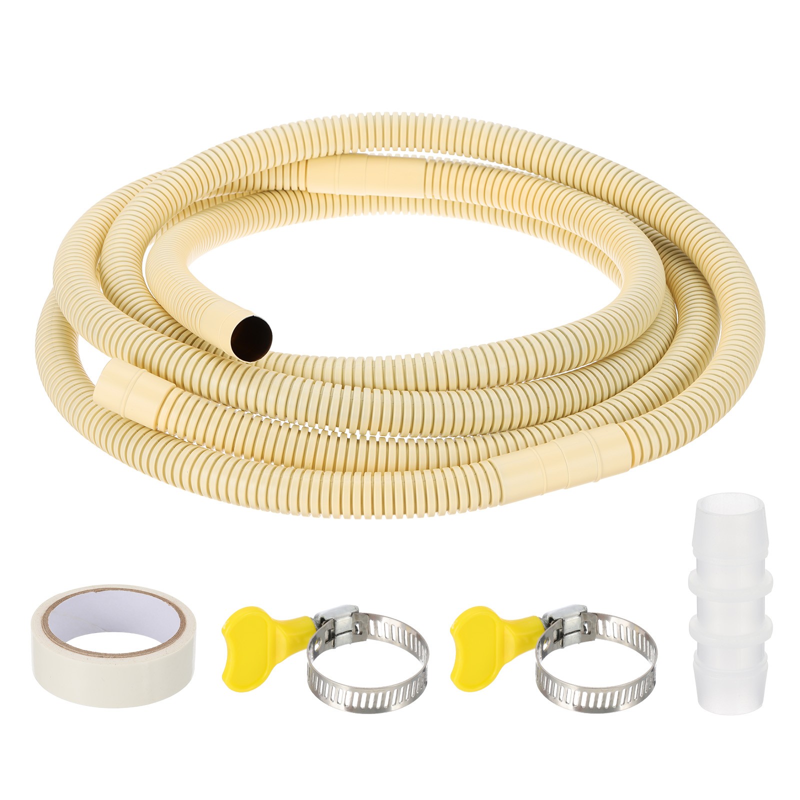 10Ft Air Conditioner Drain Hose Universal AC Drain Hose with Straight Connector