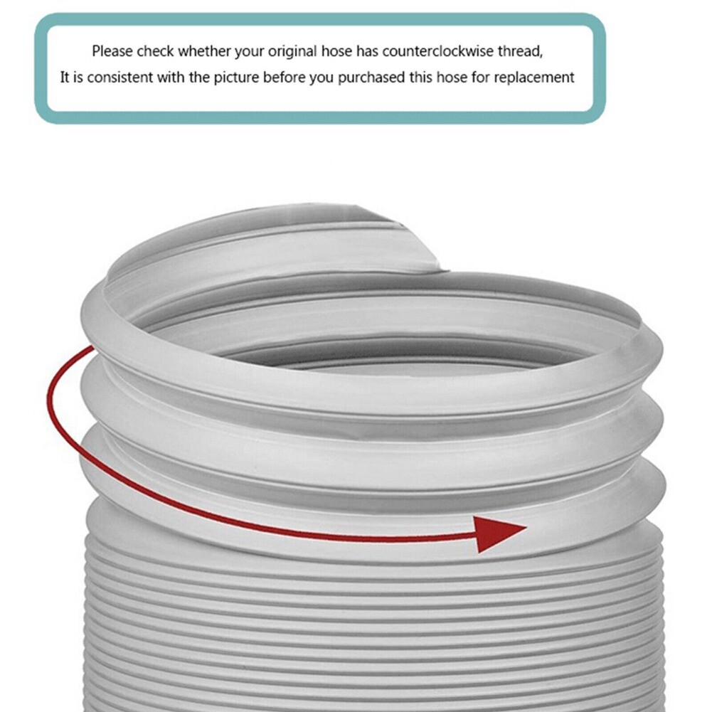 1.5M/2M/3M Universal Extra Long Air Conditioner Pipe Duct Extension Exhaust Hose