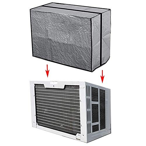 Vinyl Outside Window AC Air Conditioner Cover for Small Units Up to 10,000 BTU
