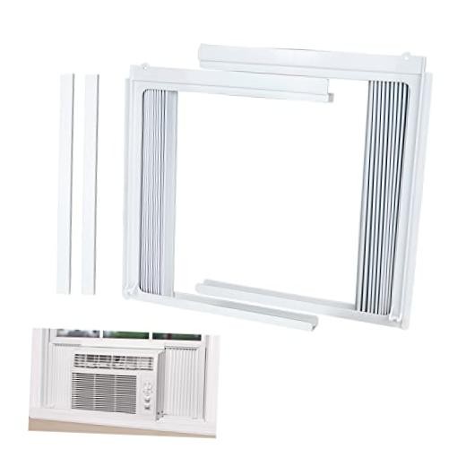 Window Air Conditioner Side Panel and Frame Set,AC Accordion Filler 5000BTU