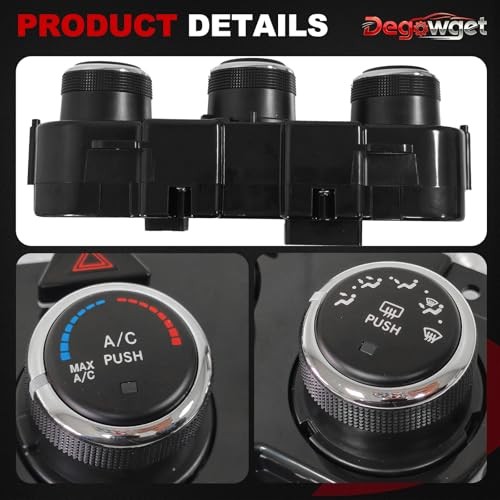 AC Heater Climate Control Module 68268189AA Compatible with Ram 1500 2500 3500