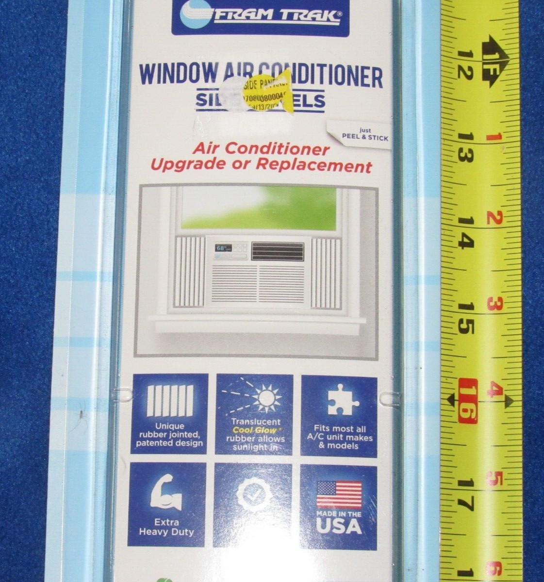 Farm Trak AirConditioner Side Panels 19×12” New Replacement Part Window