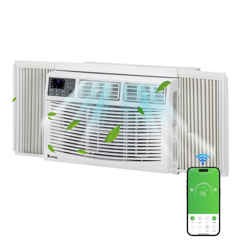 Zokop 8000 BTU – 14000 BTU Window Air Conditioner AC Unit Remote Apartment Home