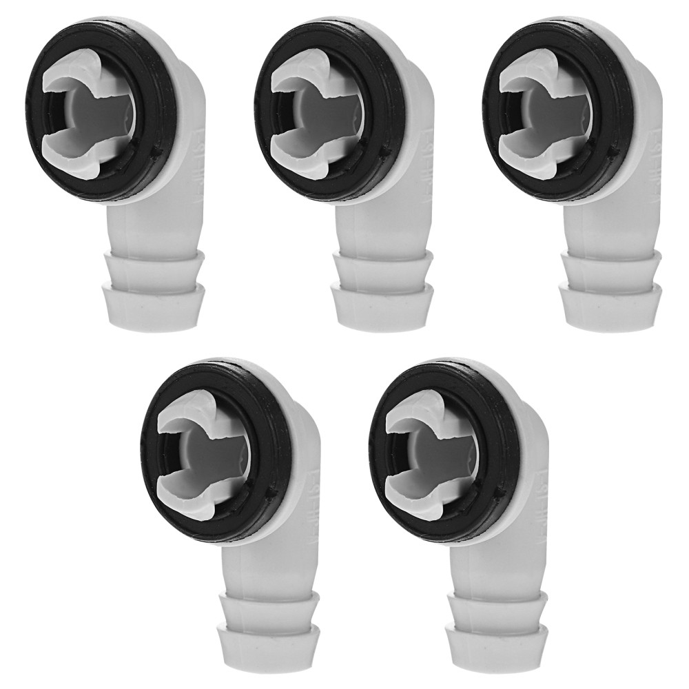 5Pcs Air Conditioner Drain Hose Elbow Connector for Diameter
