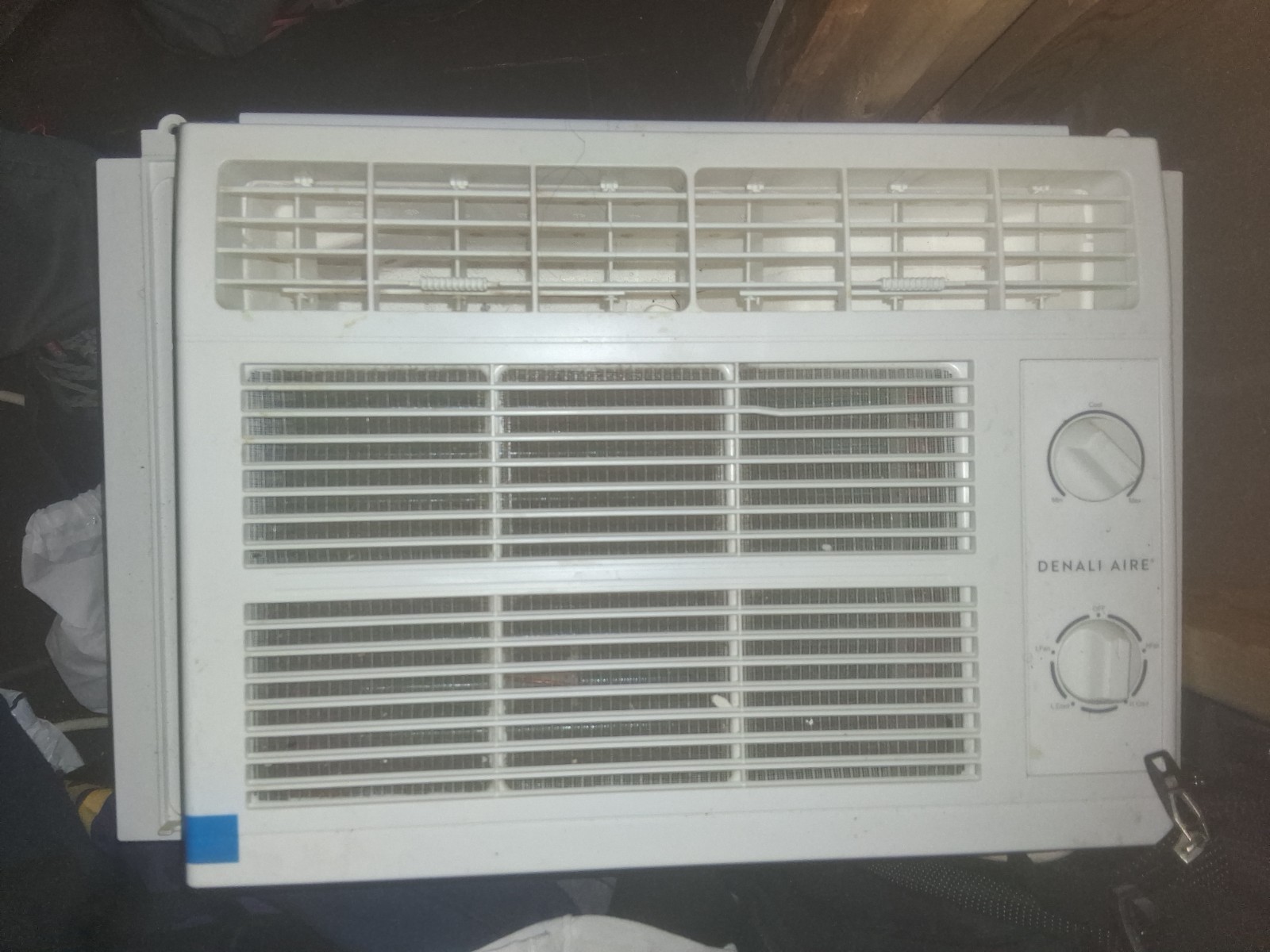 Denali Aire Window Air Conditioner, White, Dial/Rotary Knob Mechanical Controls