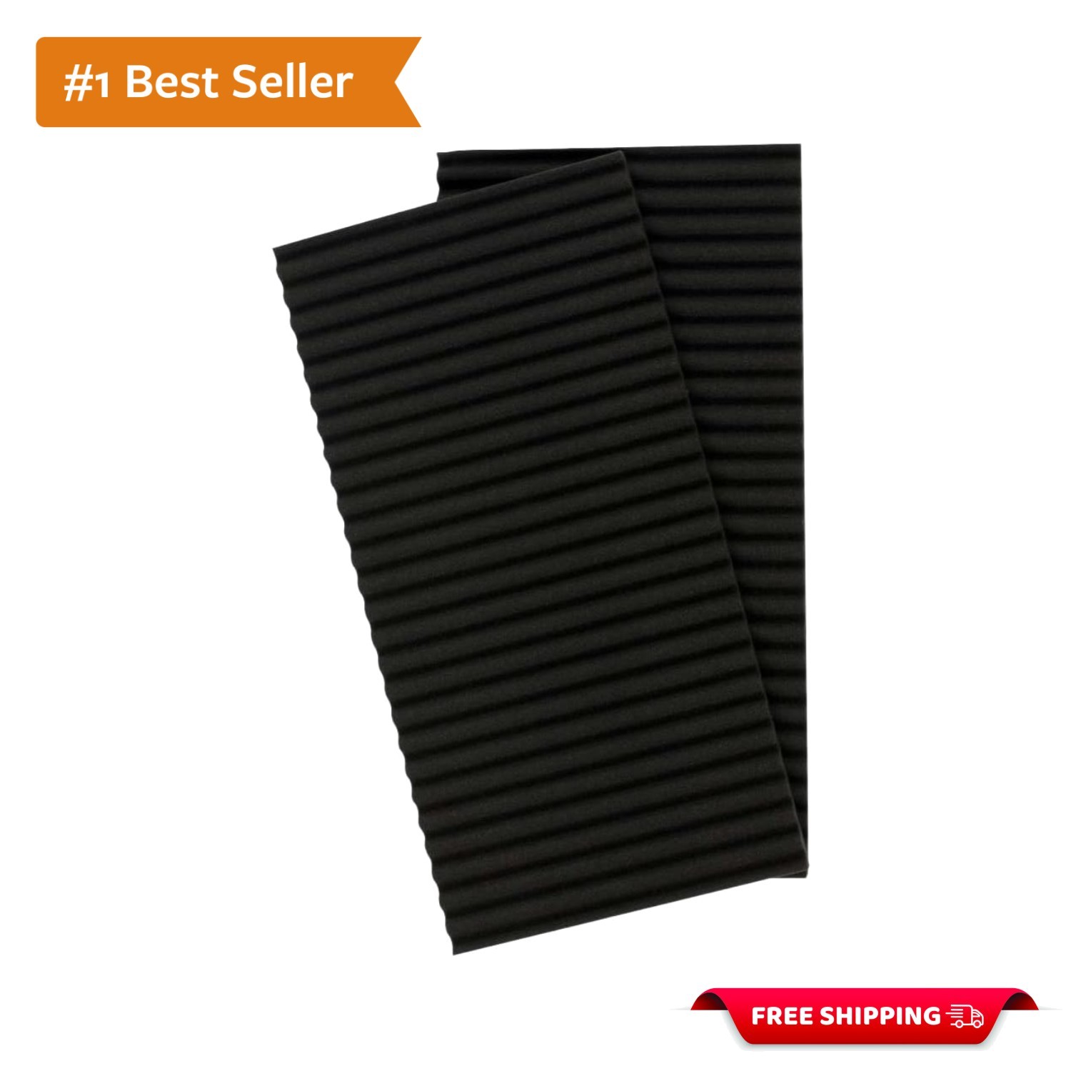 Compact Window AC Foam Insulating Panels – Pack of 2 for Noise and Draft Control