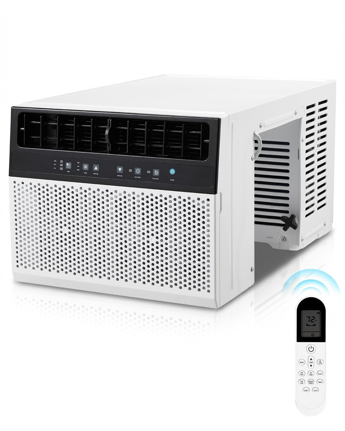 10000 BTU U-Shaped Window Air Conditioner 38dB Quiet AC Unit 250 Sq Ft