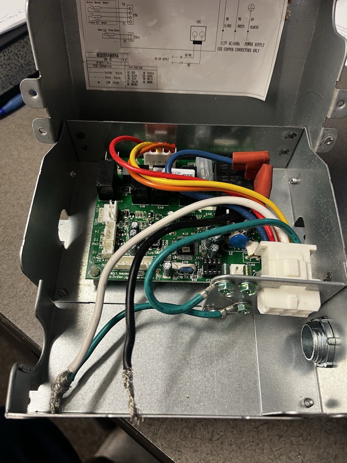 GE Control Box FS306294R RV Control Module Roof Top Air Conditioner