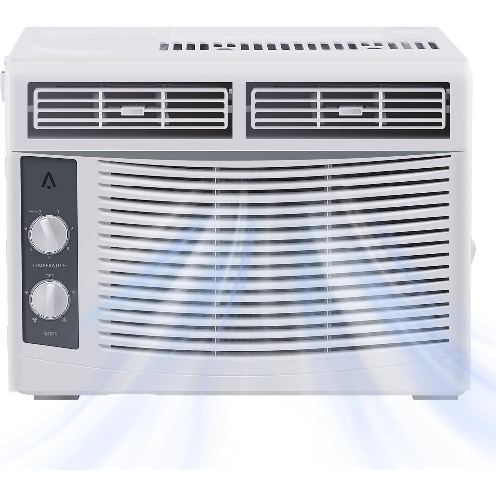 5000 BTU Small Window Air Conditioner Cool up to 150 Sq. Ft. Window Unit
