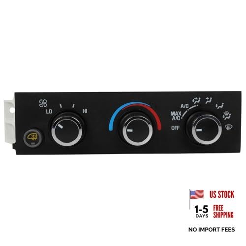 Climate Control Module AC Heater Control Panel for Chevy with mirror heating