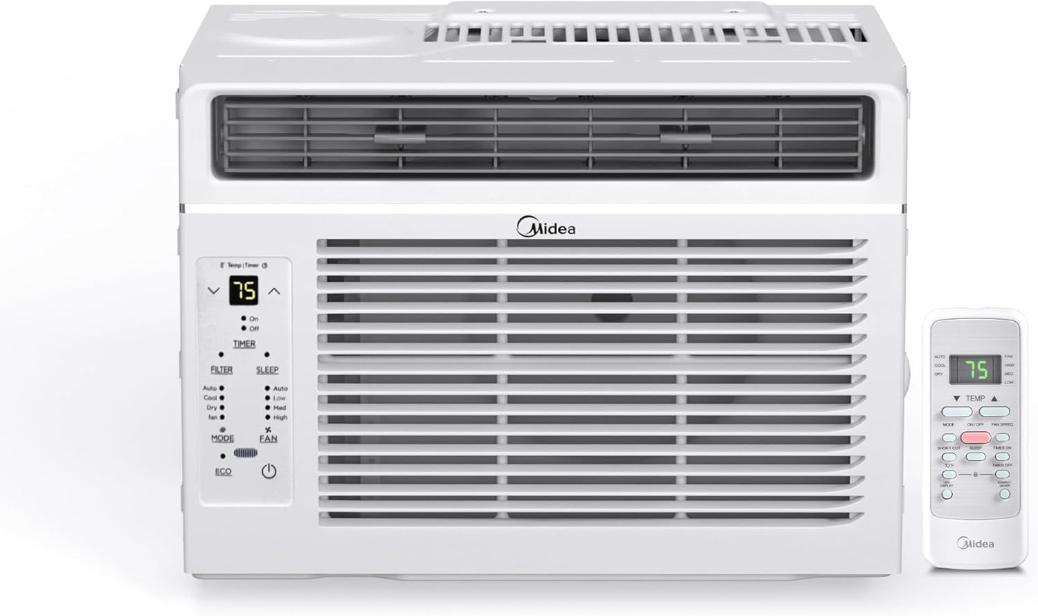 Midea 6,000 BTU Window Air Conditioner, Electronic Control, 250 Sq Ft – New | 3-