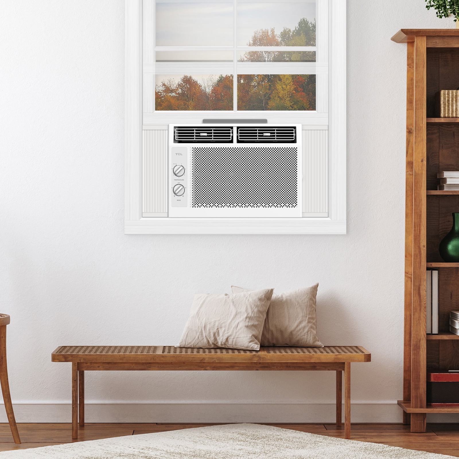 5,000 BTU Mechanical Window Air Conditioner, White, W5WM-3