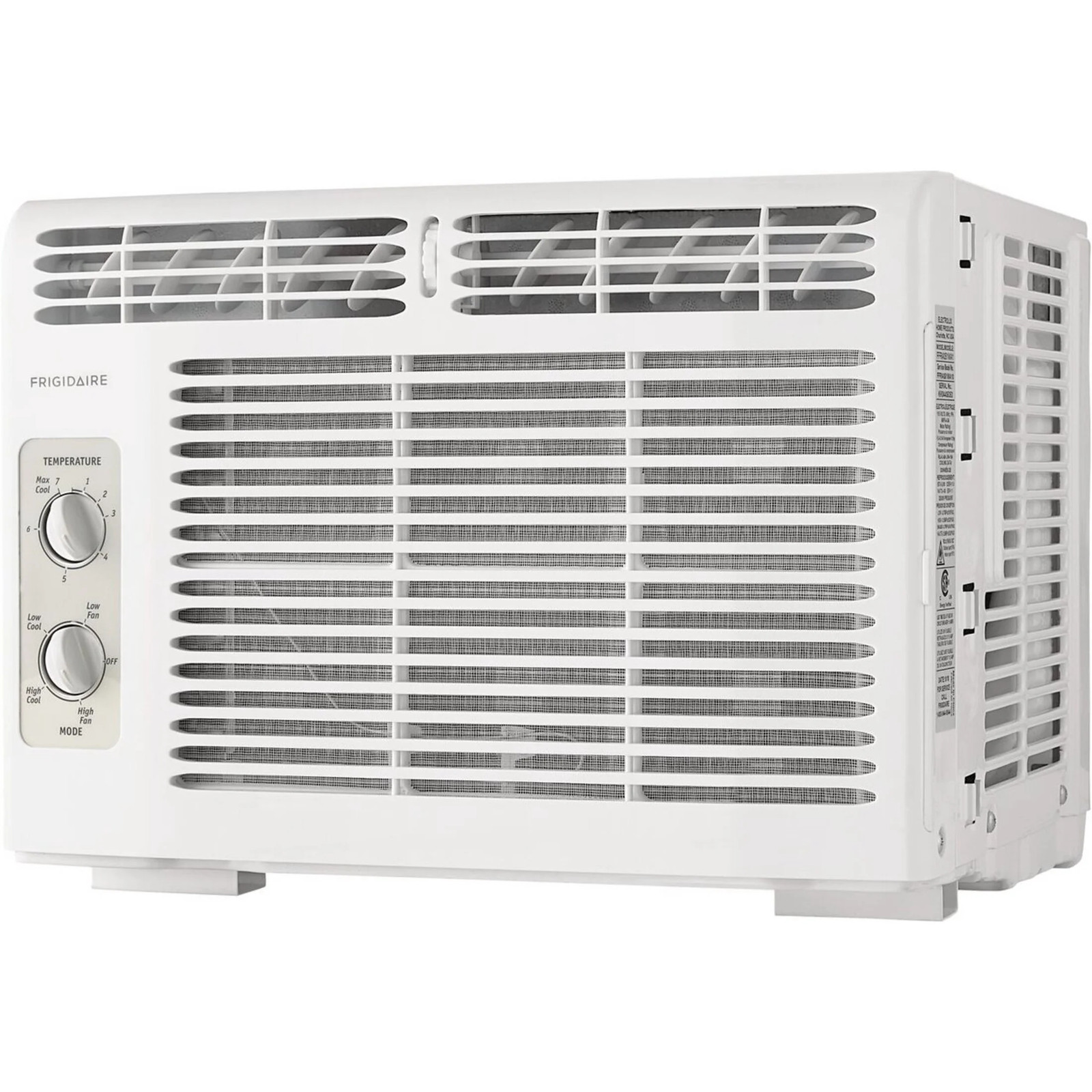 Frigidaire 5,000 BTU Window Air Conditioner for Small Rooms, Dial Controls