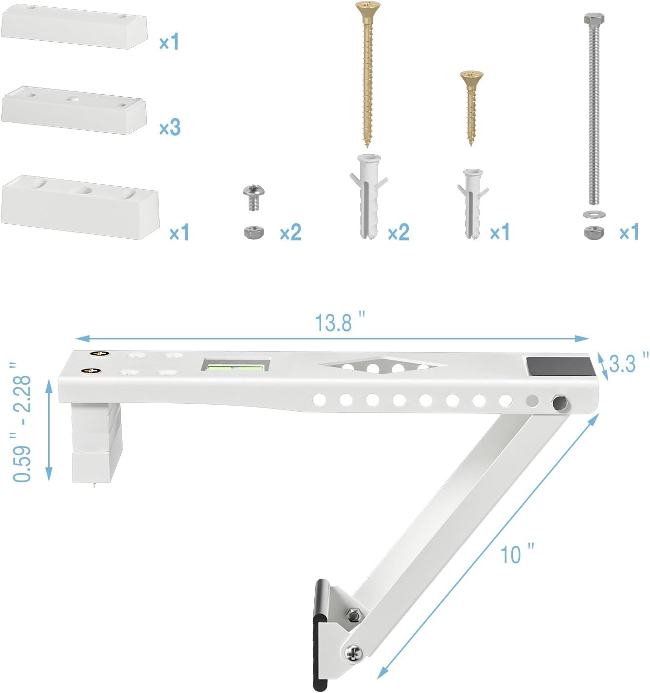 Window AC Bracket, Universal Window Air Conditioner Support Bracket, Window AC M