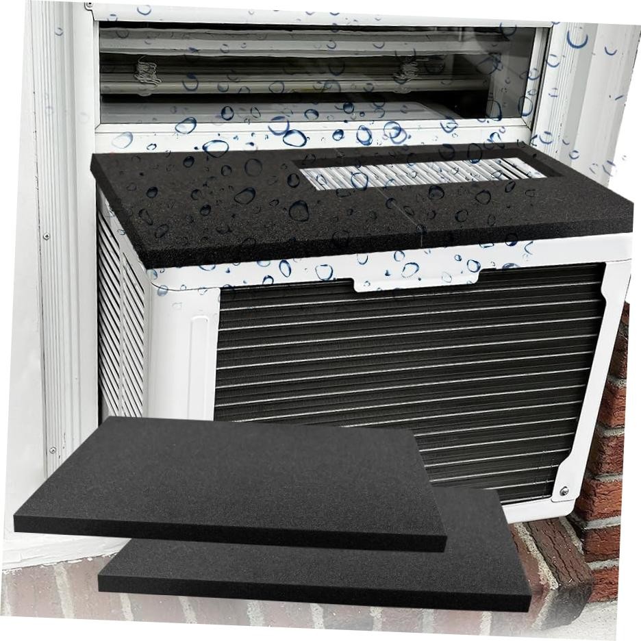 24&Prime; x 17&Prime; x 4/5&Prime; Air Conditioner Drip Cushion Black & Removable 24&Prime;x 17&Prime;x 4/5&Prime;