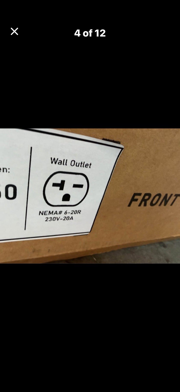 Friedrich 15200 BTU Heat Cool 230V Through the Wall Smart Air Conditioner AC