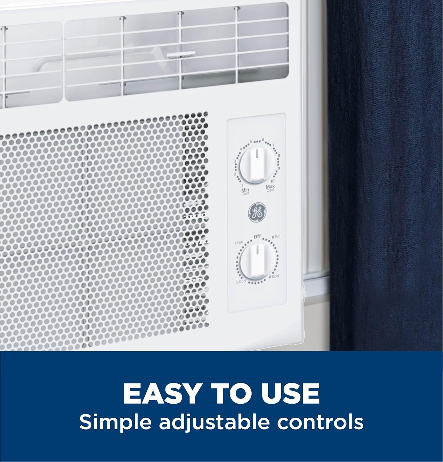 Window Air Conditioner Unit, 5,000 BTU for Small Rooms up to 150 Sq Ft. with Man