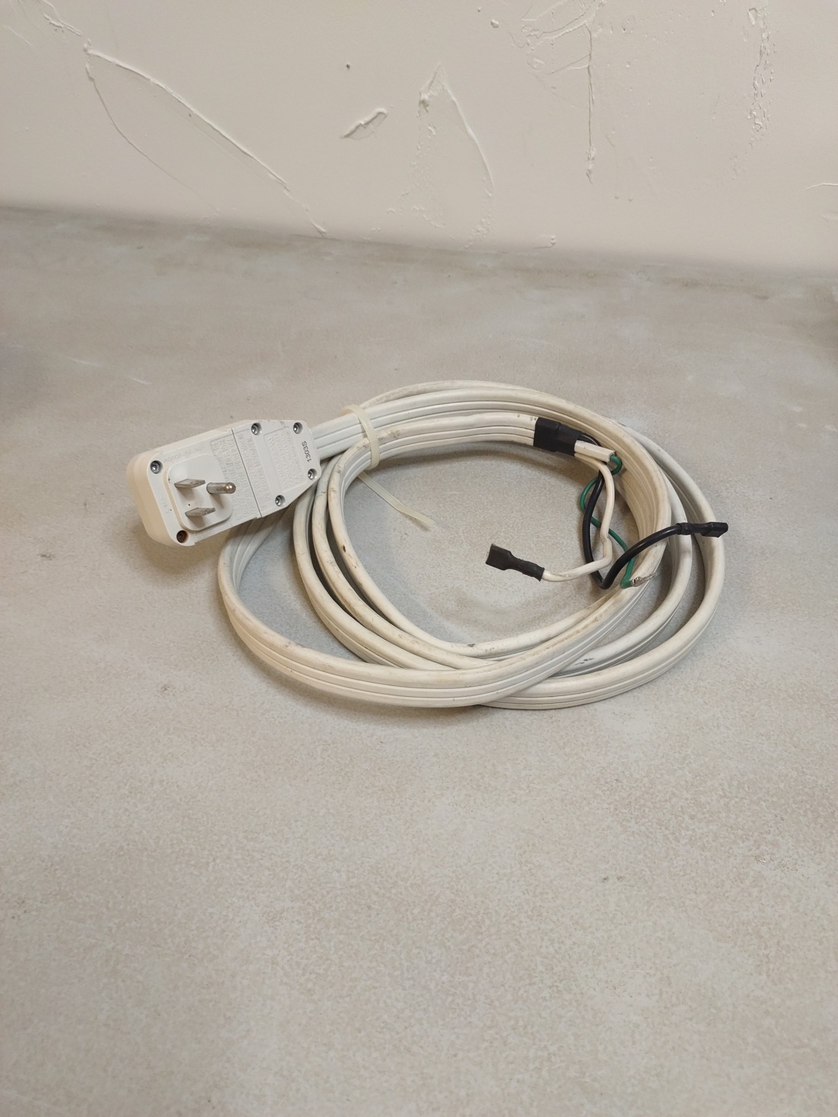 power cord for 120 volt window air conditioner w GFCI, 7&prime;