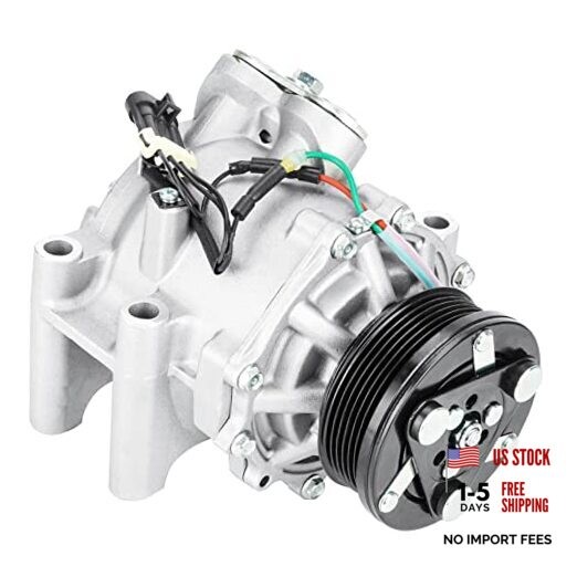 Air Conditioning Compressor & A/C Clutch for Chevy Trailblazer 02-06, for GMC