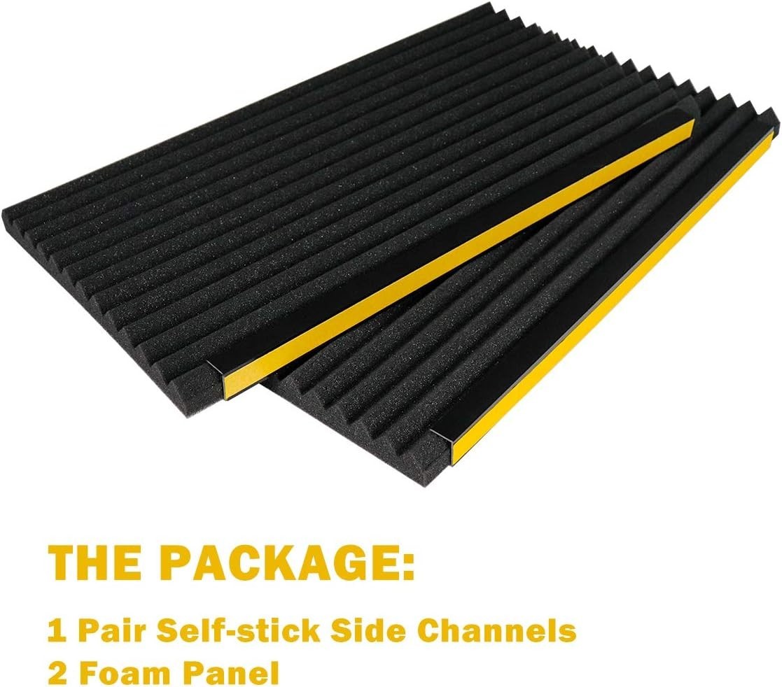 2 Pack AC Insulation Foam Panels, 17in x 9in for Energy Efficiency & Comfort