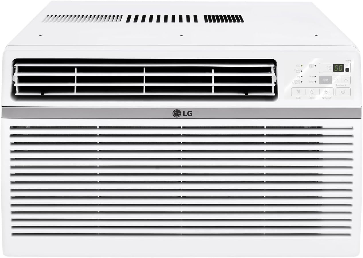 LG ,000 Window Air Conditioner, 115V, 350 Sq.Ft. (14&prime; X 25&prime; Room Size), Quiet Op