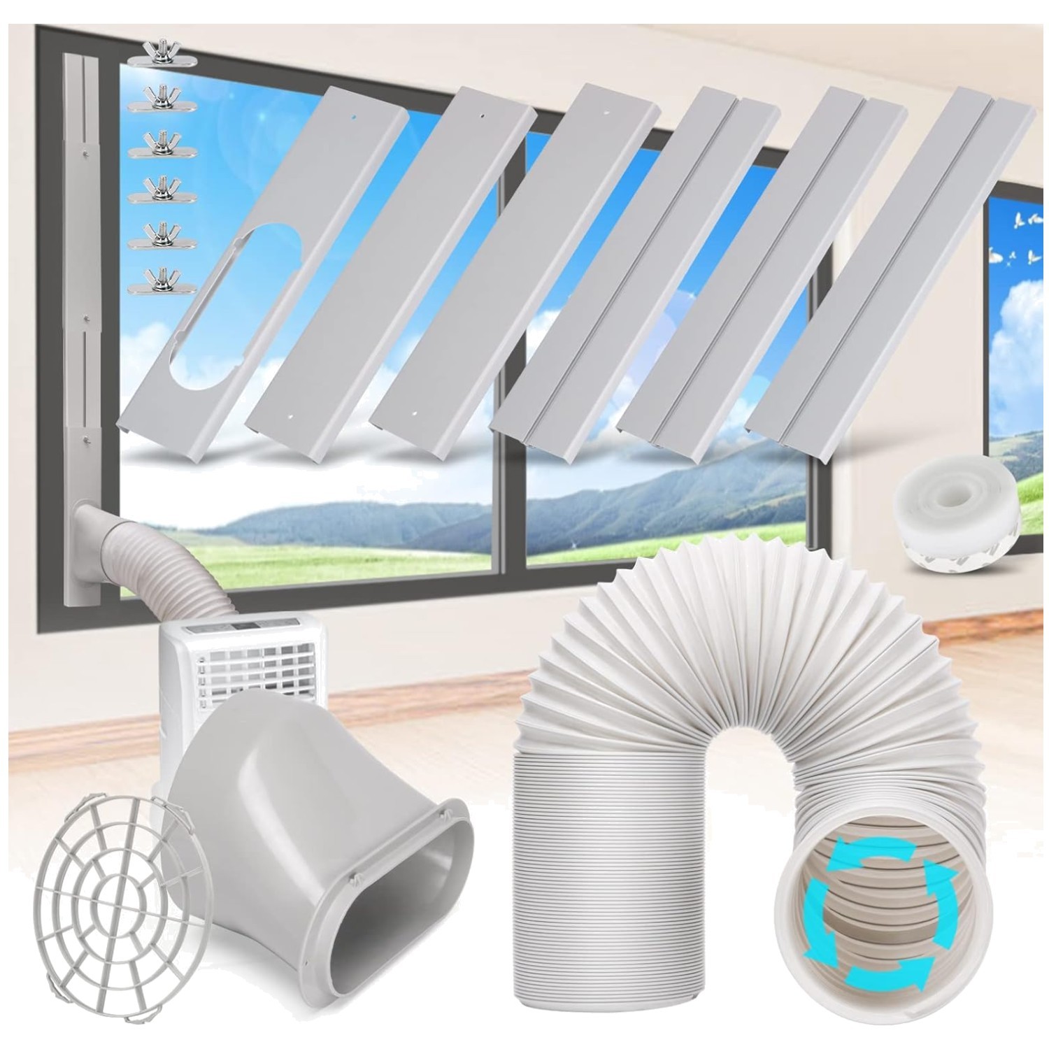 Ducting Window Kit for Portable Air Conditioners