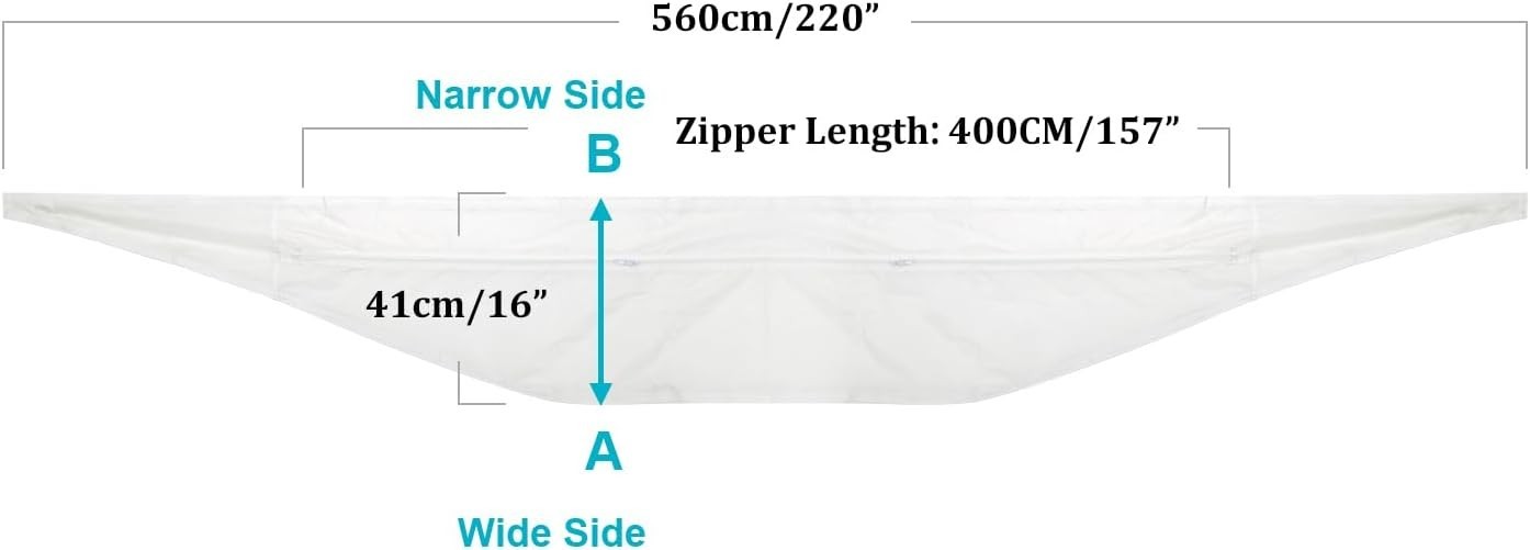 Air Conditioner Window Seal, 220&Prime; Length