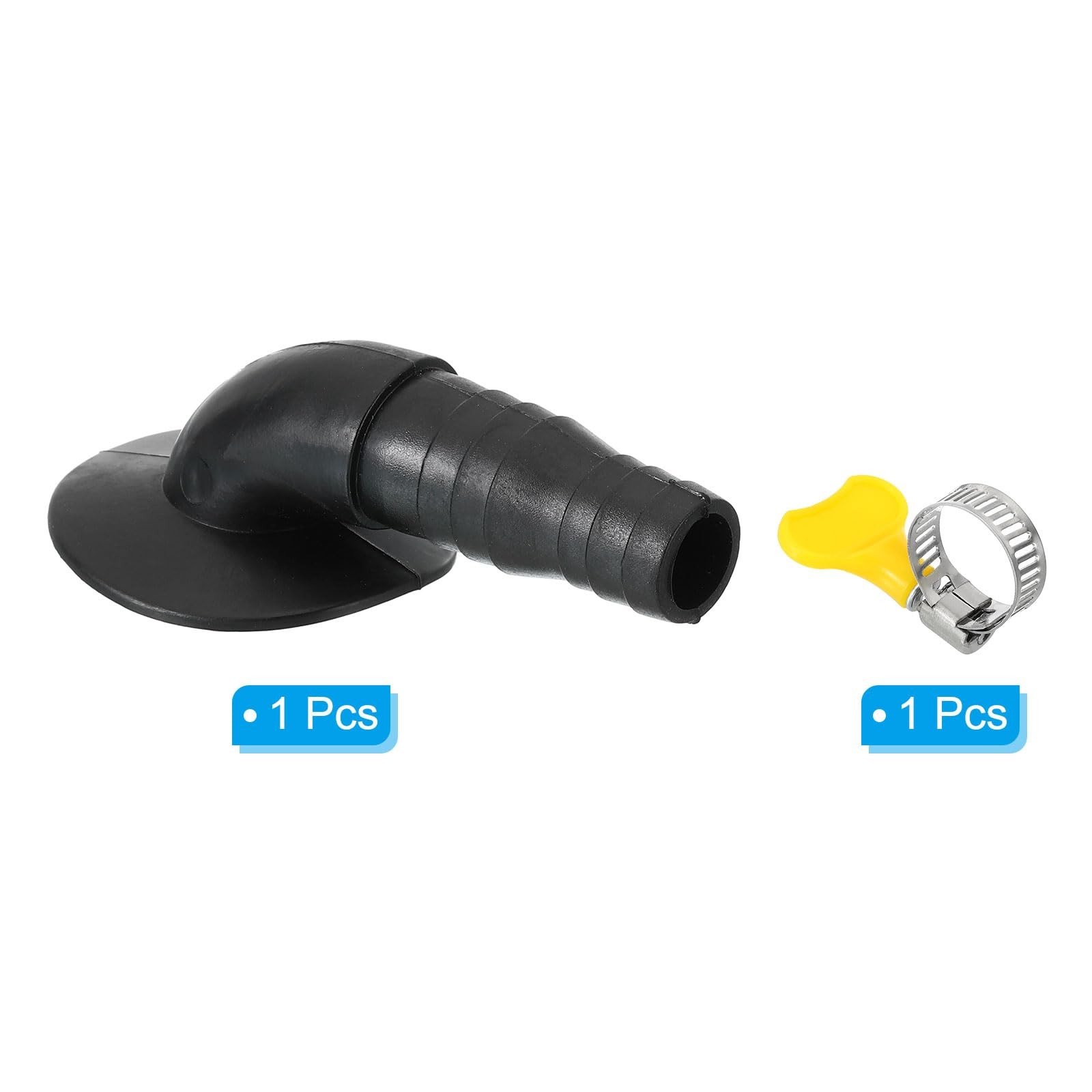 PATIKIL 20mm Air Conditioner Drain Hose Connector, 1 Pcs Universal Drain Connect