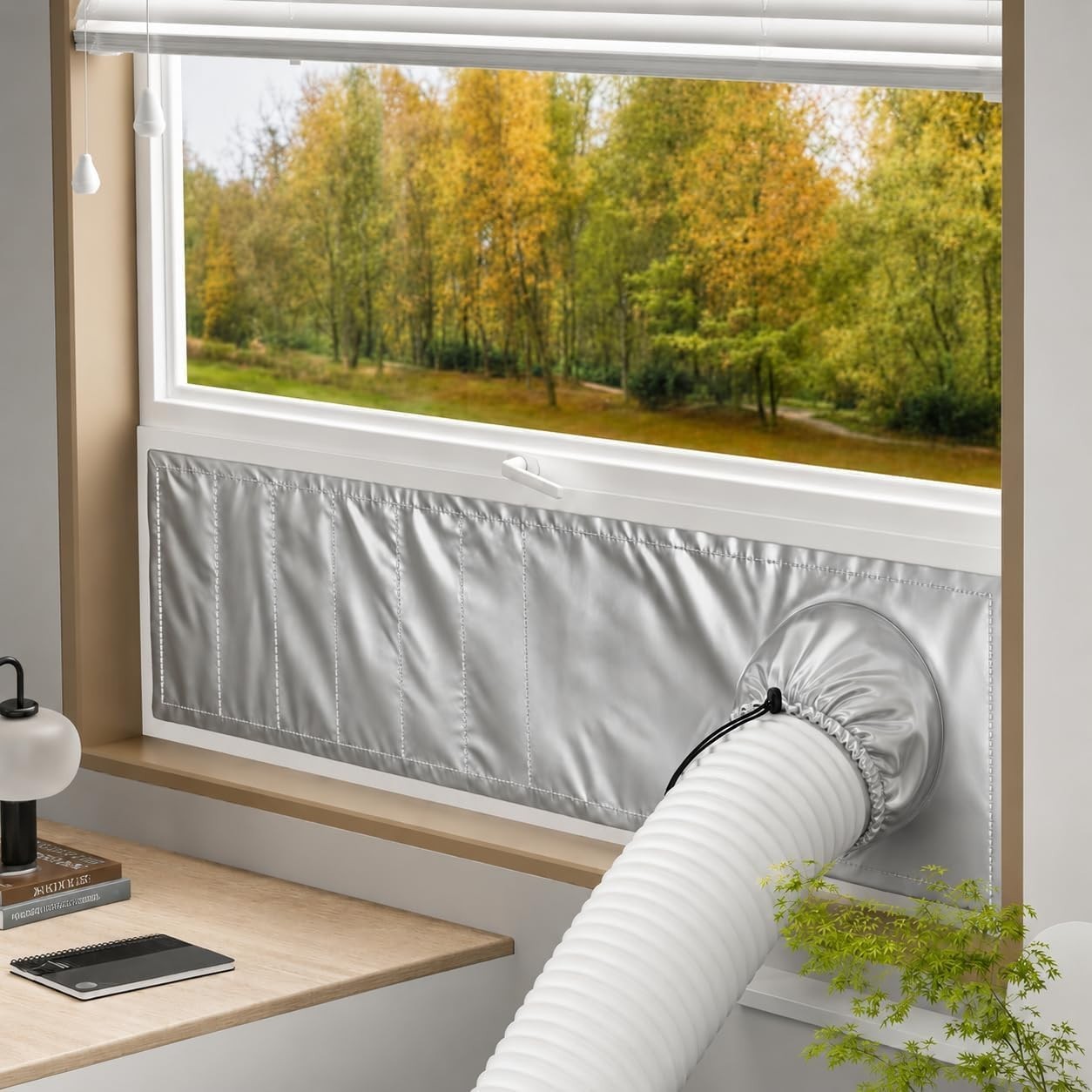 Window Seal Kit Silver for Portable Air Conditioner – 【30% Sunshade Heat Insu…