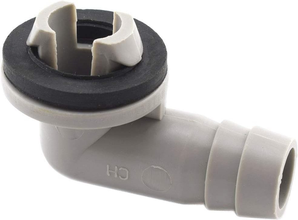 Air Conditioner Ac Drain Hose Elbow Connector Fitting Condensate Draining Adapte
