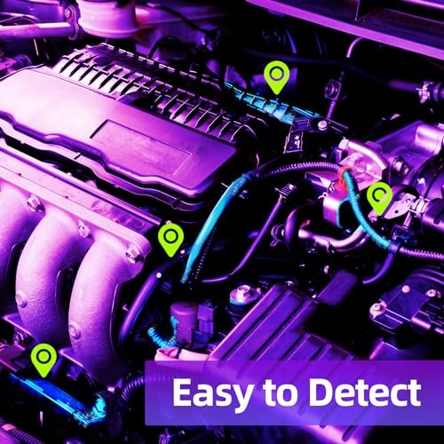 Air Conditioner Leak Detector Tool, AC Leak Detector Kit, UV Light for AC UV