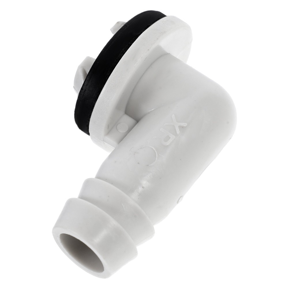 Air Conditioner Drain Hose Fitting Elbow Connector Grey Abs Material Compatible