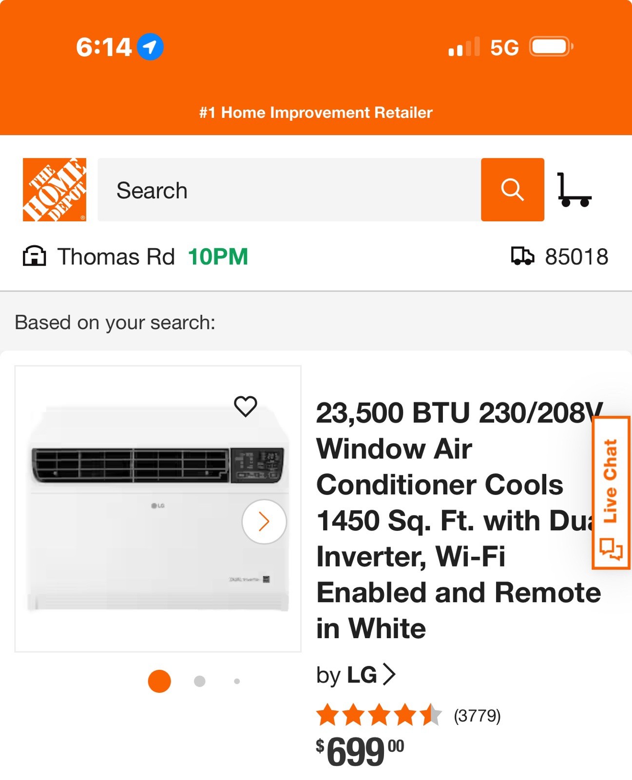 LG AC Window Unit