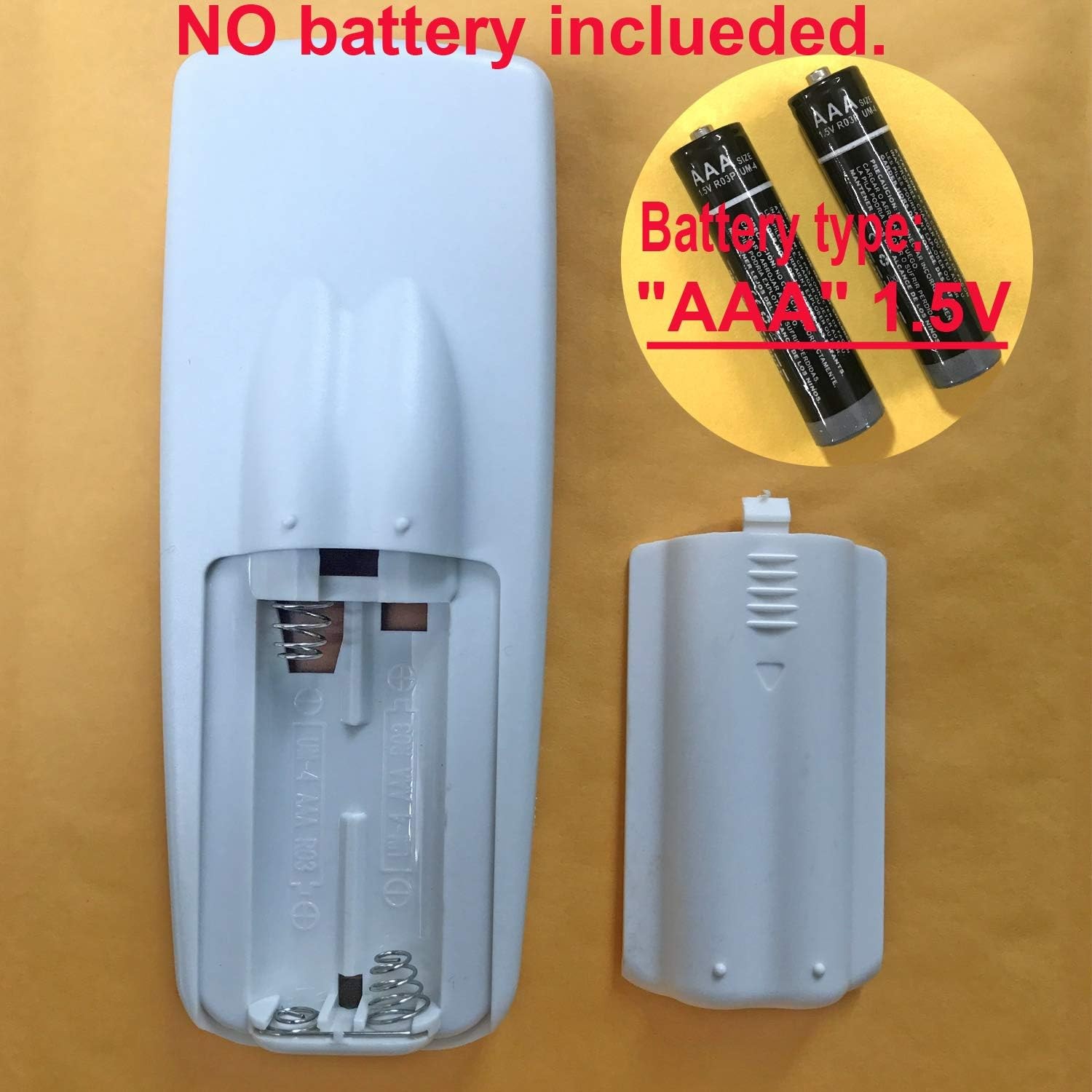 Replacement for Frigidaire Window Air Conditioner Remote Control Model Number