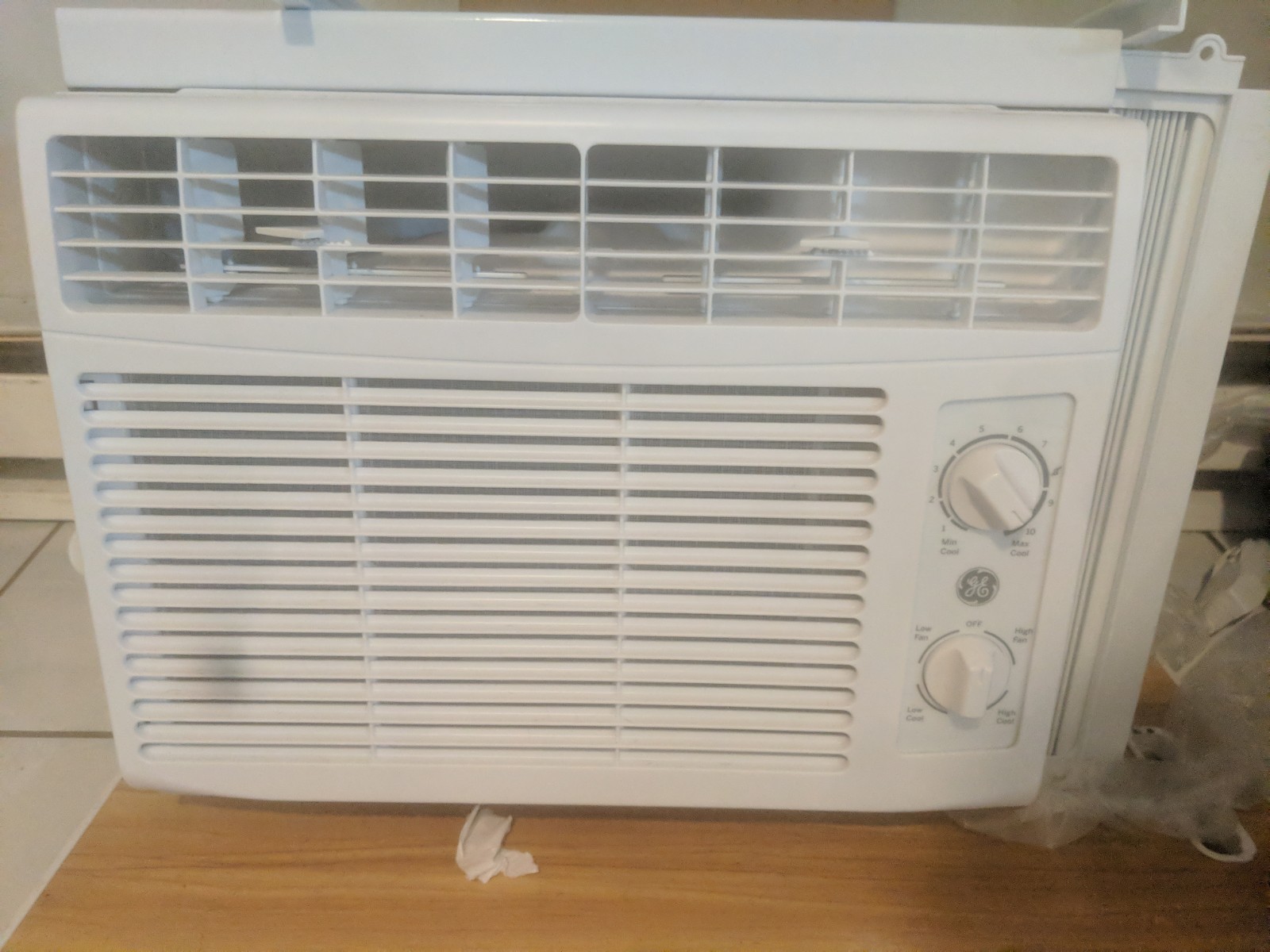 GE Appliances 5000 BTU Mechanical Window Air Conditioner Unit