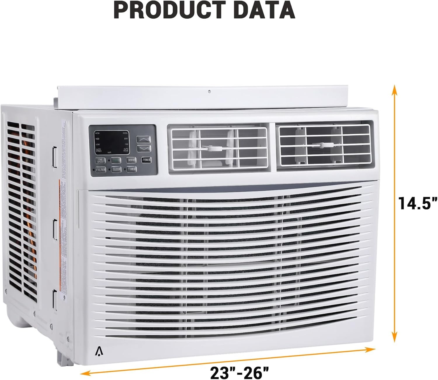 Window AC Unit 10000 BTU Compact Energy Saving 450 SqFt