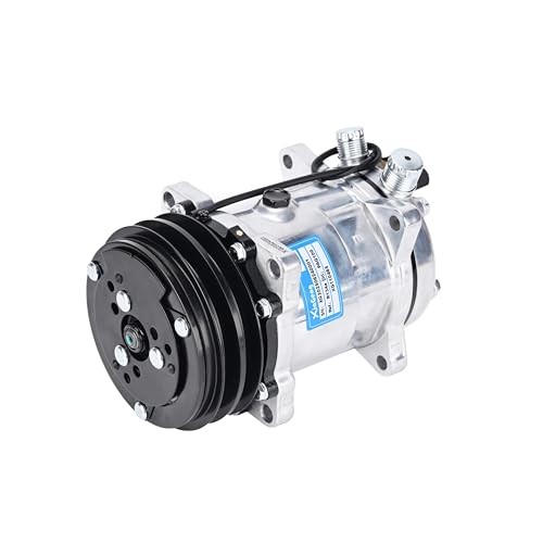 Universal Air Conditioner AC Compressor with Clutch (2 Grooves(Sanden 508))